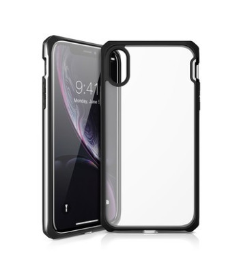 ITSKINS HYBRID EDGE cover til iPhone XR®. Black piano