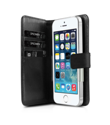ITSKINS BOOK cover til iPhone 8 / 7 / 6s / 6®. Sort