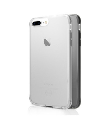 ITSKINS NANO DUO cover til iPhone 8 Plus / 7 Plus / 6s Plus / 6 Plus®. Sort og gennemsigtig