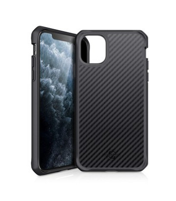 ITSKINS BALLISTIC? CARBON cover til iPhone 11 Pro / XS / X®. Sort