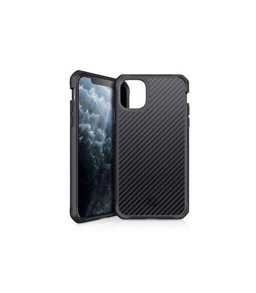 ITSKINS BALLISTIC? CARBON cover til iPhone 11 Pro / XS / X®. Sort