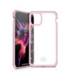 ITSKINS HYBRID SOLID cover til iPhone 11 Pro / XS / X®. Lyserød og gennemsigtig