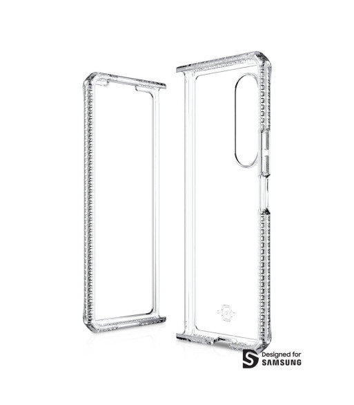 ITSKINS HYBRID CLEAR cover til Samsung Galaxy Z Fold3 5G®. Gennemsigtig