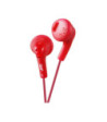 JVC Gumy in-ear høretelefoner. Rød