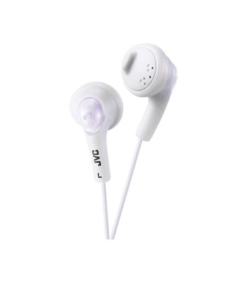 JVC Gumy in-ear høretelefoner. Hvid