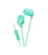 JVC in-ear høretelefoner med fjernbetjening og mikrofon. Mint