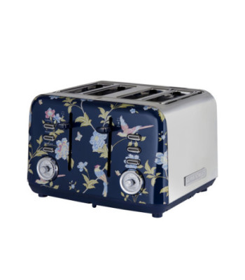 VQ Laura Ashley Slice Toaster. Blå/sølv
