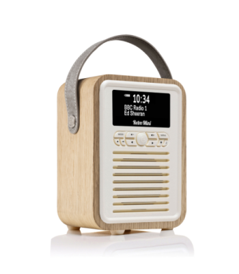 VQ Retro Mini radio. Oak