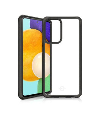 ITSKINS FERONIABIO PURE cover til Samsung Galaxy A52s 5G / A52 4G / 5G®. Sort og gennemsigtig