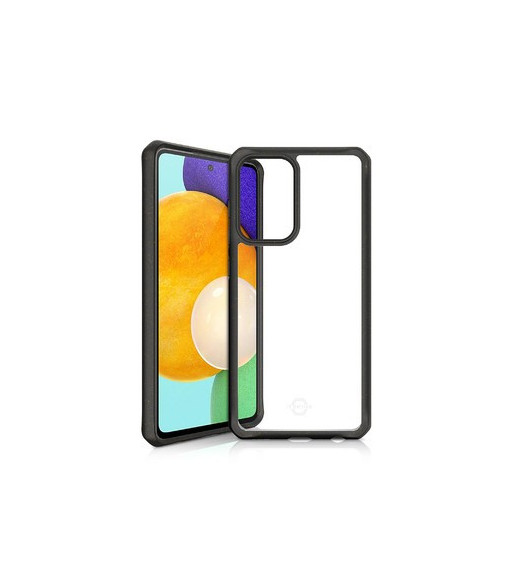 ITSKINS FERONIABIO PURE cover til Samsung Galaxy A52s 5G / A52 4G / 5G®. Sort og gennemsigtig