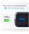 SBS hurtigtopladende powerbank. 20,000 mAh. Sort