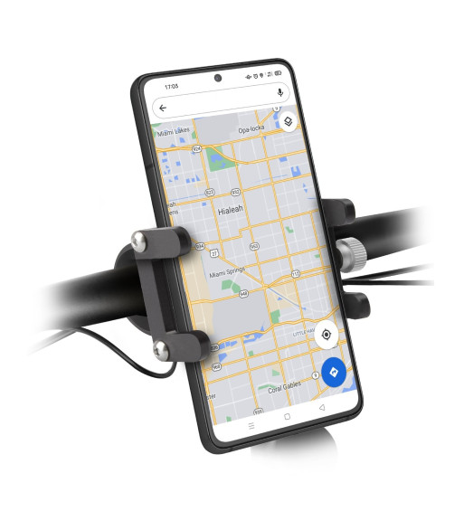 SBS aluminium mobilholder til cykler, løbehjul eller barnevogn SBS aluminium mobilholder til cykler, løbehjul eller barnevogn
