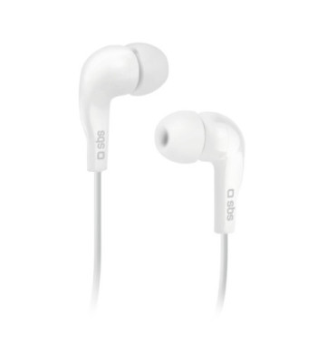 SBS In Ear Stereo Earset Studio Mix 10. Hvid