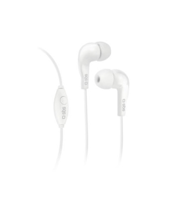SBS In Ear Stereo Earset Studio Mix 10. Hvid