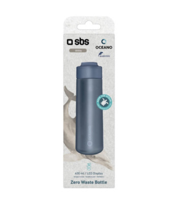 SBS COLLEZIONE OCEANO Zero Waste Smart Bottle. Blå
