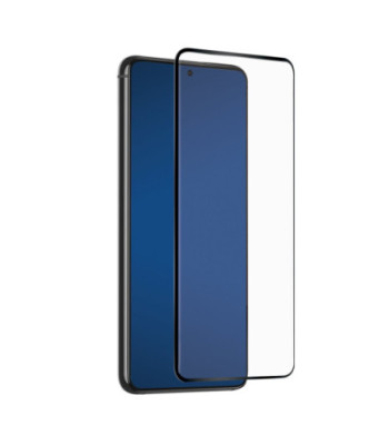 SBS beskyttelsesglas til Samsung Galaxy S21®. Sorte kanter