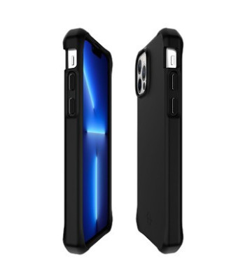 ITSKINS SPECTRUM SILK cover til iPhone 13 Pro Max / 12 Pro Max®. Sort