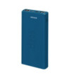 SBS hurtigtopladende powerbank. 10,000 mAh. Blå