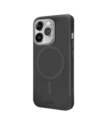 SBS Novelty MagSafe® kompatibelt cover til iPhone 14 Pro® med magnetisk opladning. Sort