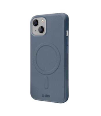 SBS Novelty MagSafe® kompatibelt cover til iPhone 14 Plus® med magnetisk opladning. Blå
