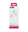 SBS in-ear stereo høretelefoner Studio Mix 105. Hvid