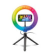 SBS Multicolour Ring Light med tripod