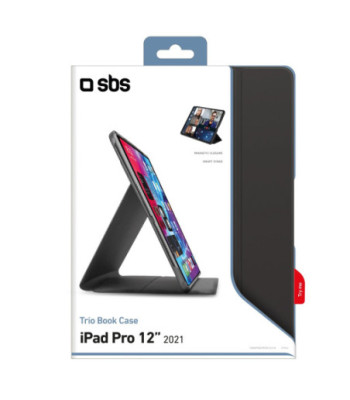 SBS Book Case Pro til iPad Pro 12" 2021®. Sort