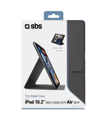 SBS Book Case Pro til iPad 10,2" 2021/2020/2019 / iPad Air 2019®. Sort