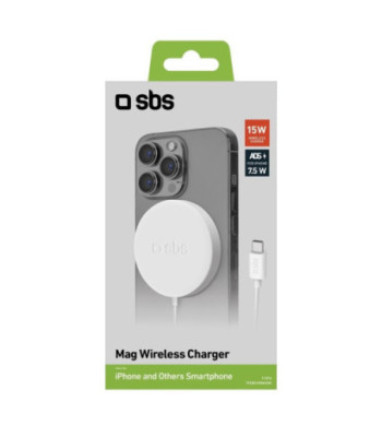 SBS 15W trådløs oplader