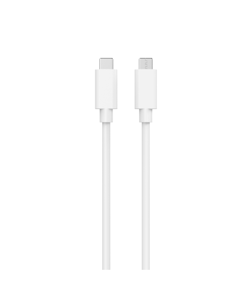 Sinox USB C kabel. 1m. Hvid
