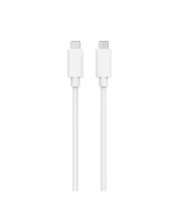 Sinox USB C kabel. 2m. Hvid