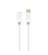 Sinox USB 2.0 forlængerkabel. 2m. Hvid