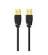 Sinox USB 2.0 kabel. 2m. Sort