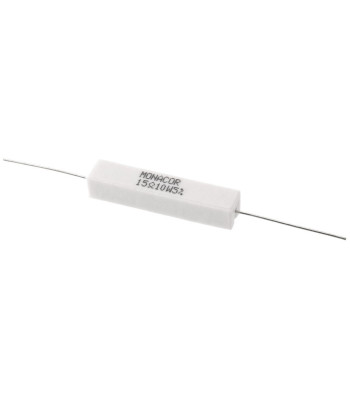 Modstand 15 Ohm/10W - LSR-150/10 MONACOR