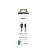 Sinox PRO Lightning kabel m/original Apple chip. 2m. Sort