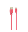 Sinox PRO Lightning kabel m/original Apple chip. 1m. Pink