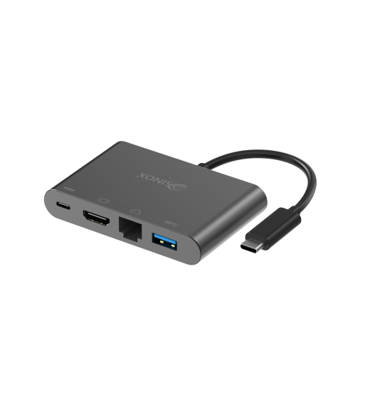 Sinox PRO USB C Hub. Aluminium Sinox PRO USB C Hub. Aluminium