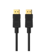 Sinox DisplayPort kabel. 1m. Sort