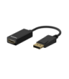 Sinox DisplayPort - HDMI adapter. 0,1m. Sort