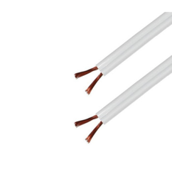 Sinox højttalerkabel 2x2,5mm. Hvid