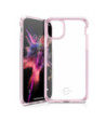 ITSKINS HYBRID CLEAR cover til iPhone 11 Pro / XS / X®. Lyserød og gennemsigtig