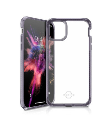 ITSKINS HYBRID CLEAR cover til iPhone 11 Pro / XS / X®. Lys lilla og gennemsigtig