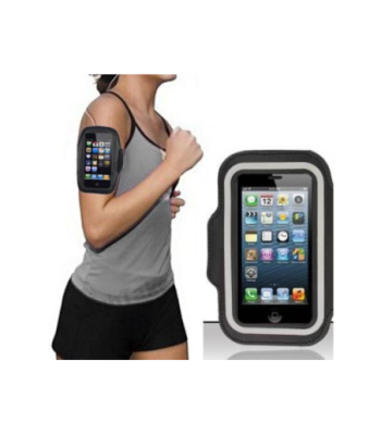Sinox Løbearmbånd til iPhone. Sort