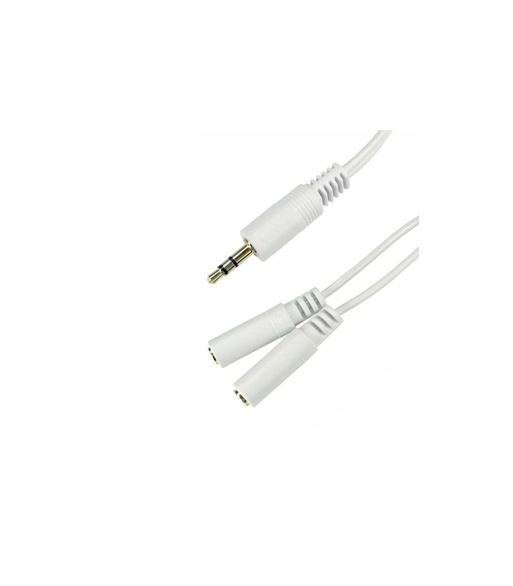 Sinox One hovedtelefon fordeler. 0,2m. Hvid Sinox One hovedtelefon fordeler. 0,2m. Hvid