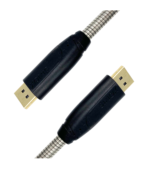 Sinox Gaming DisplayPort kabel. 2m. Stål Sinox Gaming DisplayPort kabel. 2m. Stål