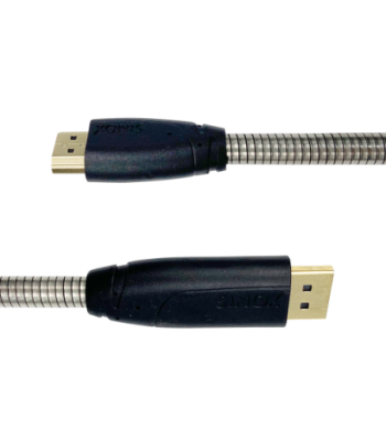 Sinox Gaming HDMI - DisplayPort 1.4 kabel. 2m. Stål