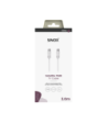 Sinox Satellite kabel. 3m. Hvid