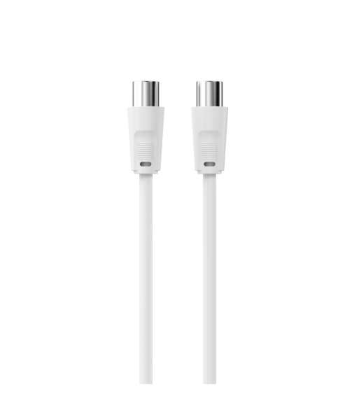 Sinox antennekabel. 1,5m. Hvid Sinox antennekabel. 1,5m. Hvid