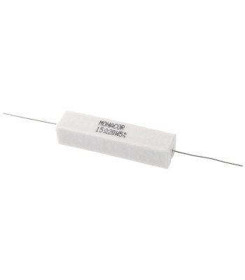 Modstand 15 Ohm/20W - LSR-150/20 MONACOR