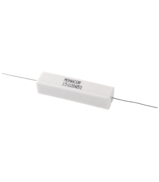 Modstand 15 Ohm/20W - LSR-150/20 MONACOR Modstand 15 Ohm/20W - LSR-150/20 MONACOR